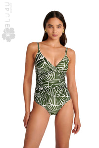 Ολόσωμο Μαγιό "AMAZON STRIPES" BLU4U 25358110 | evaunderwear