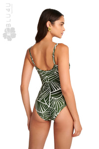 Ολόσωμο Μαγιό "AMAZON STRIPES" BLU4U 25358110 | evaunderwear