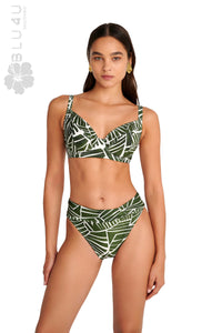 BLU4U Μαγιό Μπικίνι Τοπ "AMAZON STRIPES" 25366113D | evaunderwear
