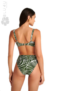 BLU4U Μαγιό Μπικίνι Τοπ "AMAZON STRIPES" 25366113D | evaunderwear