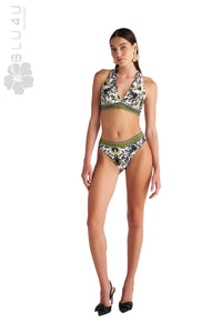 BLU4U Μαγιό Μπικίνι Σλιπ "TRIBAL JUNGLE" 25365123 | evaunderwear