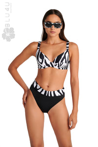 BLU4U Μαγιό Μπικίνι Σλιπ "ZEBRA" 25365175 | evaunderwear