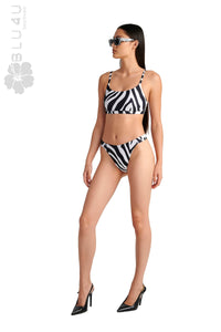 BLU4U Μαγιό Μπικίνι Τοπ "ZEBRA" 25366176 | evaunderwear