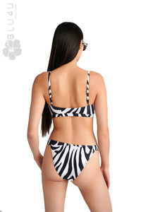 BLU4U Μαγιό Μπικίνι Τοπ "ZEBRA" 25366176 | evaunderwear