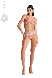 BLU4U Μαγιό Μπικίνι Τοπ "BRONZE AZTEC" 25366185 | evaunderwear