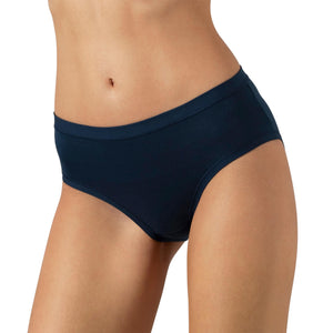 Γυναικεία Σλιπ Midi 3 ΤΜΧ Cotonella 3363 Grey Blue Somon | evaunderwear