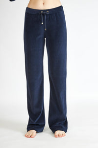 Γυναικείο Βελουτέ Παντελόνι Φόρμας Harmony 505607 Blue | evaunderwear