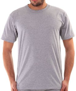 T-Shirt Ανδρικό Πολύ Μεγάλα Μεγέθη Apple Grey 