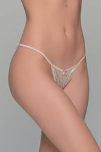 Load image into Gallery viewer, Γυναικείο G-String Lace Milena Paris 6855 Skin | evaunderwear
