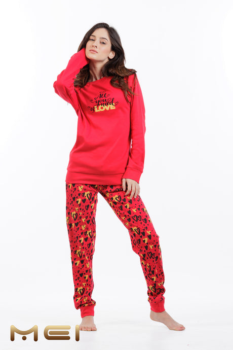 gynaikeia-pitzama-mei-love-all-you-need-802540-evaunderwear
