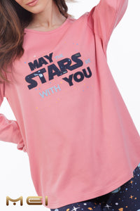 Γυναικεία Χειμερινή Πιτζάμα "Star Wars" ΜΕΙ 802570 | evaunderwear