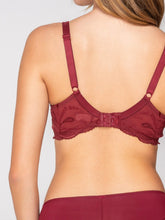 Φόρτωση εικόνας στο εργαλείο προβολής Συλλογής, Σουτιέν Luna Splendida Celebration 1966 Bordeaux | evaunderwear
