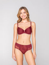 Φόρτωση εικόνας στο εργαλείο προβολής Συλλογής, Σουτιέν Luna Splendida Celebration 1967 Bordeaux | evaunderwear
