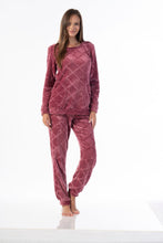 Φόρτωση εικόνας στο εργαλείο προβολής Συλλογής, Γυναικεία Fleece Πιτζάμα Secret Point 223-176 | evaunderwear

