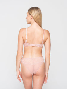Σουτιέν Luna Splendida Orchidea Balconette Powder 14091 | evaunderwear