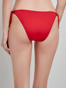 Gisela Μαγιό Μπικίνι Σλιπ "RED FLAME" 30270B | evaunderwear