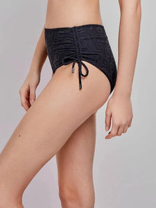 Gisela Μαγιό Μπικίνι Σλιπ Ψηλόμεσο "BLACK ELEGANCE" 30188B | evaunderwear