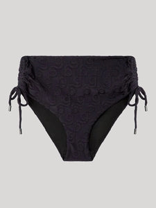 Gisela Μαγιό Μπικίνι Σλιπ Ψηλόμεσο "BLACK ELEGANCE" 30188B | evaunderwear