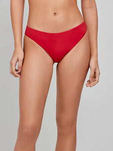 Gisela Μαγιό Μπικίνι Σλιπ "RED FLAME" 30269B | evaunderwear