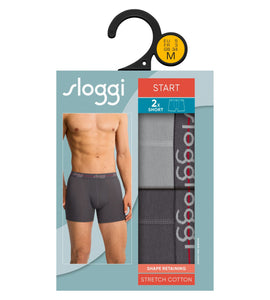 Ανδρικά Μποξεράκια Sloggi Start Short 2ΤΜΧ 0034 | evaunderwear
