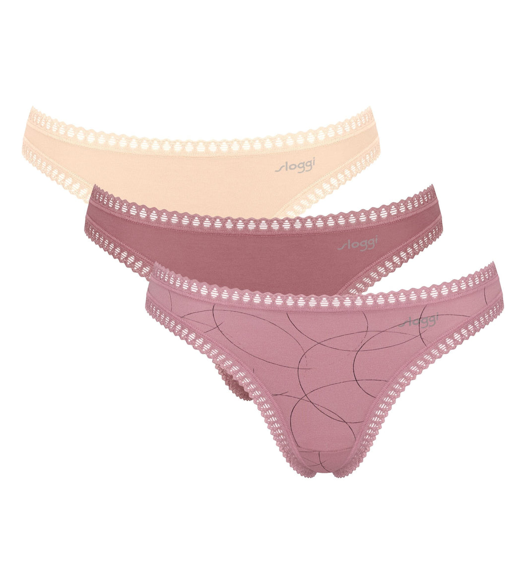 Γυναικεία Σλιπ 3TMX Sloggi Go Crush H String V002 | evaunderwear