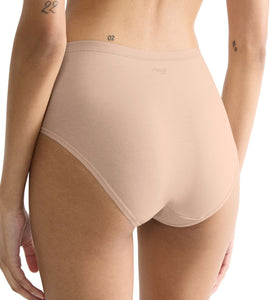 Γυναικεία Σλιπ 3TMX Sloggi Go Daily Cotton Midi Beige | evaunderwear