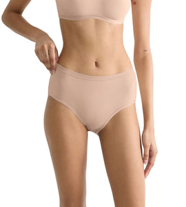 Γυναικεία Σλιπ 3TMX Sloggi Go Daily Cotton Midi Beige | evaunderwear
