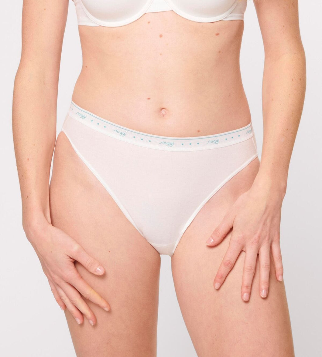 Γυναικείo Σλιπ Sloggi 24/7 100 Tai White | evaunderwear