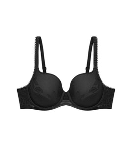 Σουτιέν Triumph Wild Rose Sensation WP Black | evaunderwear