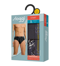 Φόρτωση εικόνας στο εργαλείο προβολής Συλλογής, Ανδρικά Σλιπ Sloggi Start Midi 2ΤΜΧ M032 | evaunderwear
