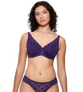 Σουτιέν Triumph Minimizer Amourette W01 Dark Purple | evaunderwear