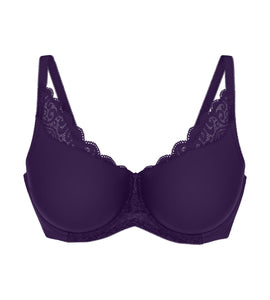 Σουτιέν Triumph Minimizer Amourette W01 Dark Purple | evaunderwear