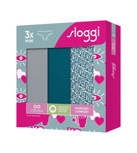 Φόρτωση εικόνας στο εργαλείο προβολής Συλλογής, Γυναικεία Σλιπ 3TMX Sloggi Go Crush Mini V022 | evaunderwear
