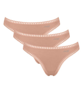 Γυναικεία Σλιπ 3TMX Sloggi Go Crush H String Skin | evaunderwear