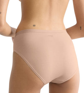 Γυναικεία Σλιπ 3TMX Sloggi Go Daily Cotton Tai Beige | evaunderwear