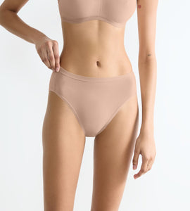 Γυναικεία Σλιπ 3TMX Sloggi Go Daily Cotton Tai Beige | evaunderwear