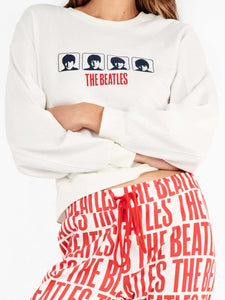 Γυναικεία Χειμερινή Πιτζάμα "The Beatles" Gisela 20363S | evaunderwear
