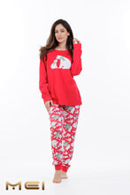 Φόρτωση εικόνας στο εργαλείο προβολής Συλλογής, Γυναικεία Χειμερινή Πιτζάμα &quot;Christmas Polar Bear&quot; ΜΕΙ 802580 | evaunderwear
