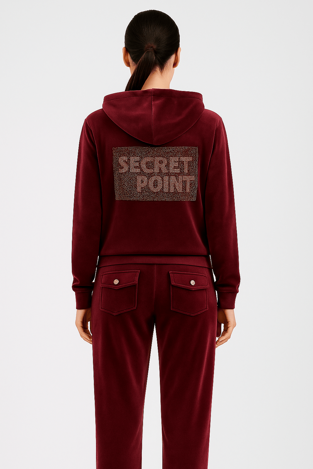 Γυναικεία Βελουτέ Φόρμα 