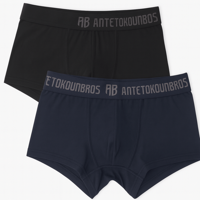 Ανδρικά Μποξεράκια 2ΤΜΧ ANTETOKOUNBROS Black Blue 