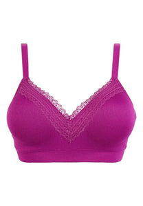 Σουτιέν Wireless Agathe Sans Complexe Fuchsia | evaunderwear