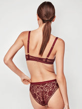 Load image into Gallery viewer, Σουτιέν Gisela &quot;Red Wine Lace&quot; 10034T Cup C/D | evaunderwear

