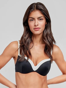 Gisela Μαγιό Μπικίνι Τοπ "BLACK & WHITE" 30185T | evaunderwear