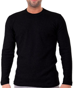 Ανδρική Μπλούζα Μακρύ Μανίκι Apple Black | evaunderwear