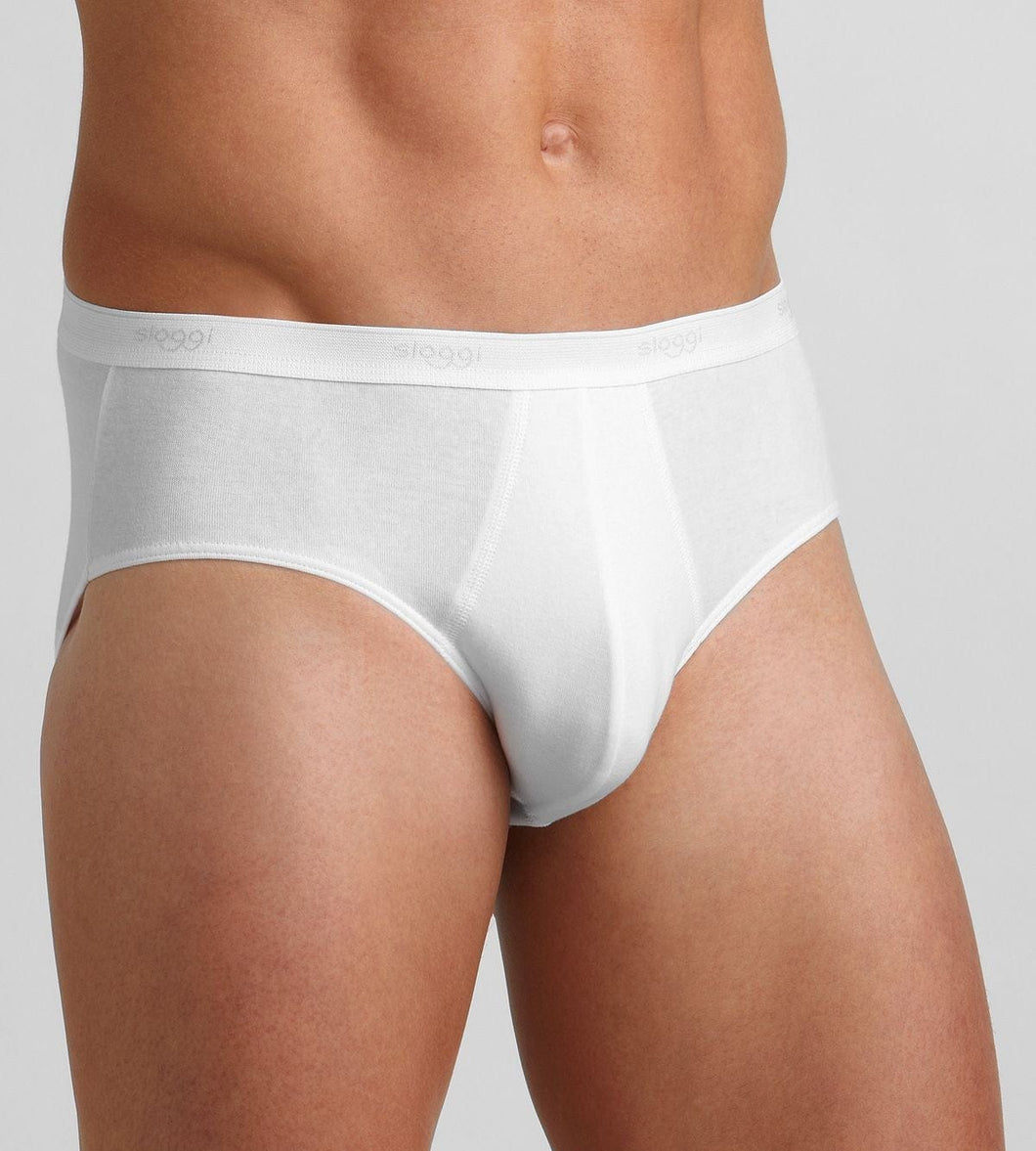 ανδρικό βαμβακερό σλιπ Basic Midi Sloggi | evaunderwear