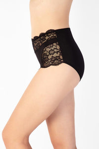 γυναικείο σλιπ midi " elastic lace " Elite form | evaunderwear - Eva Underwear 