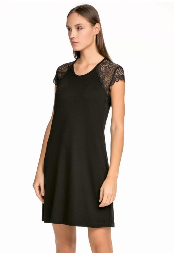 γυναικείο φόρεμα κοντό μανίκι Giota Homewear 3192 | evaunderwear
