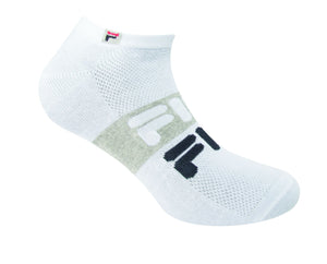 Ανδρικές Κάλτσες 3 ΤΜΧ Κοντές FILA White F1974 | evaunderwear