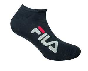 Ανδρικές Κάλτσες 3 ΤΜΧ Κοντές Black & Grey  FILA F1979 | evaunderwear