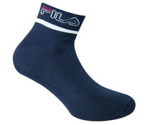 Φόρτωση εικόνας στο εργαλείο προβολής Συλλογής, Ανδρικές Κάλτσες 3 ΤΜΧ Κοντές Blue &amp; White FILA F2032 | evaunderwear
